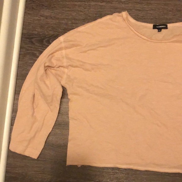 525 America Long Sleeve Crop Top - Picture 2 of 7